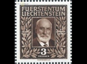 Liechtenstein Mi.Nr. 191 Fürst Johann II. Gedenkstein (3 Fr.)
