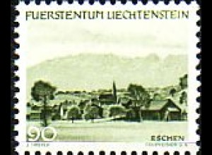 Liechtenstein Mi.Nr. 234 Freim. Gemeinden und Landschaften, Eschen (90)