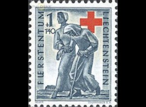 Liechtenstein Mi.Nr. 246 Rotes Kreuz, Altershilfe (1 Fr)