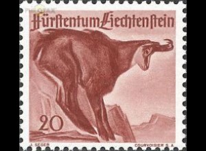 Liechtenstein Mi.Nr. 253 Jagd, Gemse (20)