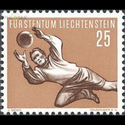 Liechtenstein Mi.Nr. 324 Sport, Fußballspieler (25)