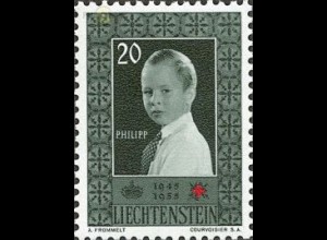 Liechtenstein Mi.Nr. 339 10 Jahre L. Rotes Kreuz, Prinz Philipp (20)