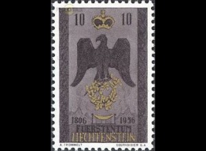 Liechtenstein Mi.Nr. 346 Souveränes Liecht., Adler, Krone, Eichenkranz (10)