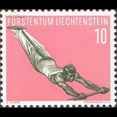Liechtenstein Mi.Nr. 353 Sport, Turnen Reck (10)