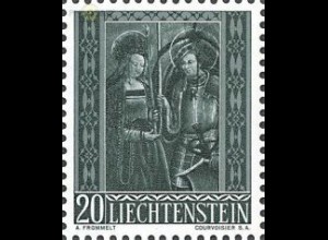 Liechtenstein Mi.Nr. 374 Weihnachten, Hl. Moritz + Hl. Agatha (20)