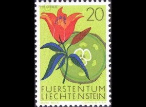 Liechtenstein Mi.Nr. 521 Blumen aus Liechtenstein, Feuerlilie (20)