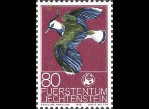 Liechtenstein Mi.Nr. 647 Weltweiter Naturschutz, Kiebitz (80)