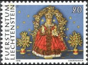 Liechtenstein Mi.Nr. 662 Weihnachten 76, Prager Jesuskind (20)
