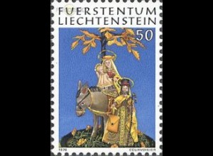 Liechtenstein Mi.Nr. 663 Weihnachten 76, Flucht nach Ägypten (50)