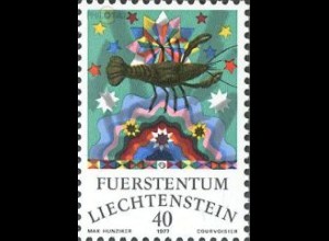 Liechtenstein Mi.Nr. 669 Tierkreiszeichen, Krebs (40)