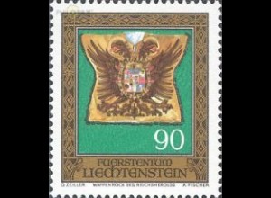 Liechtenstein Mi.Nr. 676 Reichskleinodien, Wappenrock d. Reichsherolds (90)
