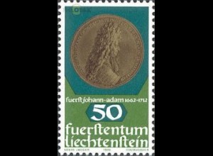 Liechtenstein Mi.Nr. 711 Münzen + Medaillen, Medaille Fürst Johann-Adam (50)