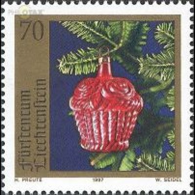 Liechtenstein Mi.Nr. 1159 Weihnachten, Christbaumschmuck (70)