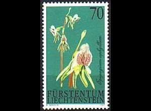 Liechtenstein Mi.Nr. 1301 Orchideen Blattloser Widerbart (70)