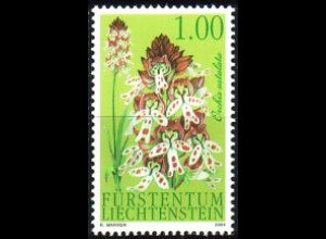 Liechtenstein Mi.Nr. 1353 Orchideen, Brand-Knabenkraut (1,00)