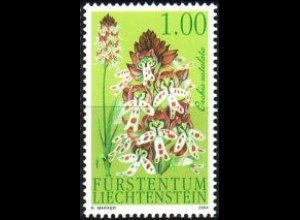 Liechtenstein Mi.Nr. 1353 Orchideen, Brand-Knabenkraut (1,00)