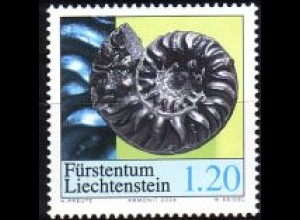 Liechtenstein Mi.Nr. 1365 Fossilien aus Liechtenstein, Ammonit (1,20)