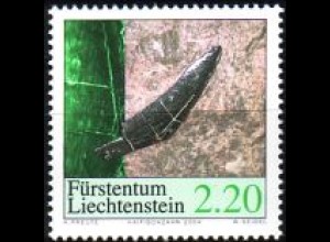 Liechtenstein Mi.Nr. 1367 Fossilien aus Liechtenstein, Haifischzahn (2,20)
