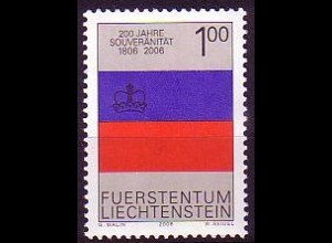 Liechtenstein Mi.Nr. 1408 Souveränität, Nationalflagge (1,00)