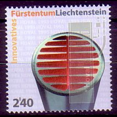 Liechtenstein Mi.Nr. 1456 Techn. Innovationen, Hoval-aluFer-Heizfläche (2,40)