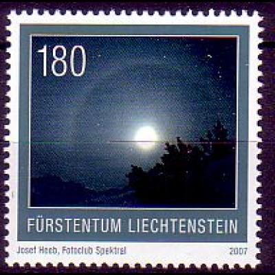 Liechtenstein Mi.Nr. 1466 Naturphänomene, Halo in Malbun (180)