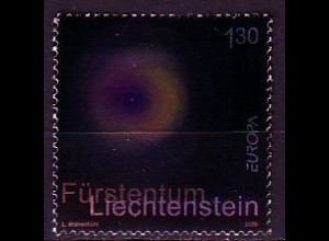 Liechtenstein Mi.Nr. 1505 Europa 09, Astronomie Supernova, Hologrammfolie (1,30)