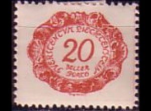 Liechtenstein Mi.Nr. Portom.4 Ziffernzeichnung (20)