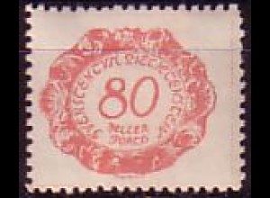 Liechtenstein Mi.Nr. Portom.9 Ziffernzeichnung (80)