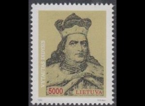 Litauen Mi.Nr. 521 600.J.tag Beginn Regentschaft Großfürst Vytautas (5000)