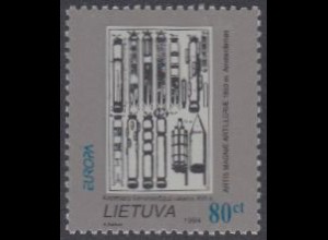 Litauen Mi.Nr. 555 Europa 94, Entdeckungen und Erfindungen (80)