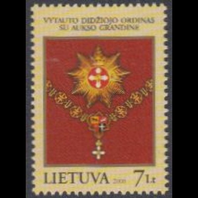 Litauen Mi.Nr. 964 Orden, Vytautas-der-Große-Orden (7)