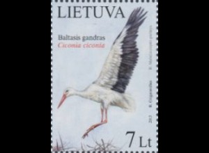 Litauen Mi.Nr. 1130 Weißstorch (7)