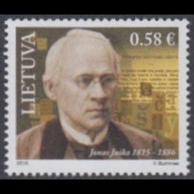Litauen Mi.Nr. 1189 200.Geb.Jonas Juska (0,58)