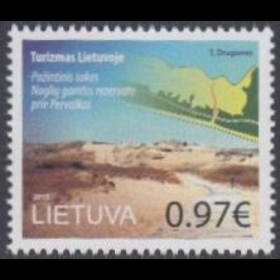 Litauen Mi.Nr. 1190 Kurische Nehrung, Dünen bei Pervalka (0,97)
