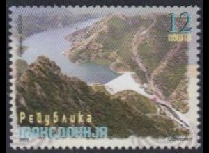 Makedonien Mi.Nr. 367 Landschaften, Kazjak-Staudamm (12)