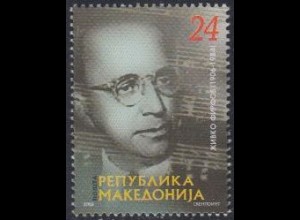 Makedonien Mi.Nr. 386 100.Geb. Zhivko Firfov (24)