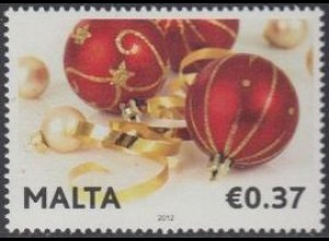 Malta Mi.Nr. 1709 Grußmarke Christbaumkugeln (0,37)
