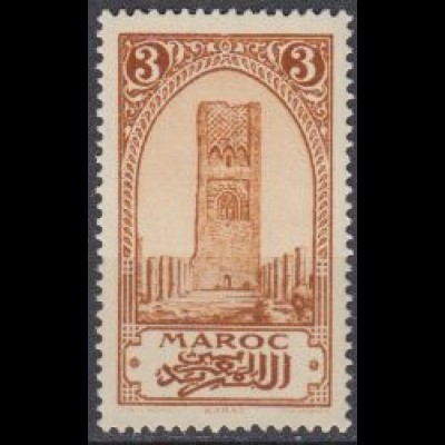 Marokko Mi.Nr. 52 Freim. Reste der Hassan-Moschee (3)