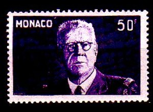 Monaco Mi.Nr. 246 Freim. Fürst Louis II (50)