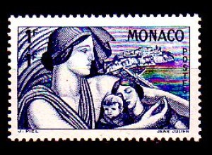 Monaco Mi.Nr. 250 Schutz der Mütter und Kinder (1+1)