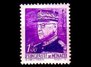 Monaco Mi.Nr. 262 Freim. Fürst Louis II in franz. Uniform (1,50)