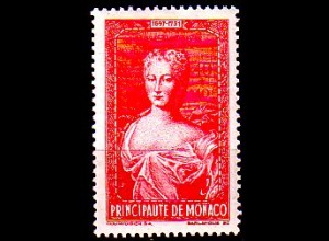 Monaco Mi.Nr. 278 Frühere Herrscher, Louise Hippolyte (40+40c)