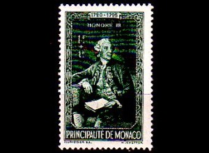 Monaco Mi.Nr. 281 Frühere Herrscher, Honoré III (1+1)