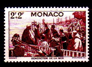 Monaco Mi.Nr. 293 Fest der hl. Dévote, Segnung des Meeres (2+2)