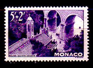 Monaco Mi.Nr. 294 Fest der hl. Dévote, Kirche Ste. Dévote (5+2)