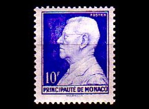 Monaco Mi.Nr. 312 Freim. Fürst Louis II (10)