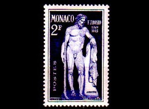 Monaco Mi.Nr. 350 F.J. Bosio, Skulptur Aristeus (2)