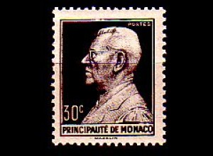 Monaco Mi.Nr. 371 Freim. Fürst Louis II (30c)
