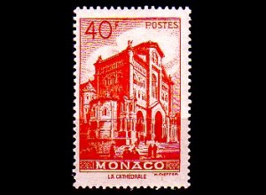Monaco Mi.Nr. 392 Freim. Kathedrale von Monaco (40)
