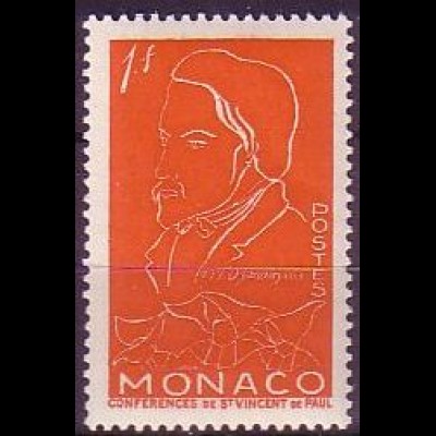 Monaco Mi.Nr. 473 Heiligsprechung Frédéric Ozanam, F. Ozanam (1)